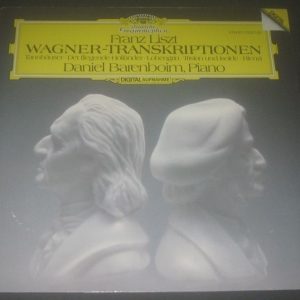 LISZT – WAGNER – TRANSKRIPTIONEN BARENBOIM DGG 2532 100 DIGITAL LP EX