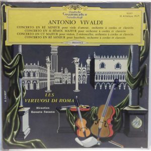 Les Virtuosi di Roma / Renato Fasano VIVALDI – Concertos DGG 18 517 France rare
