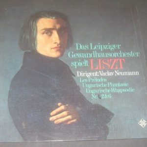 Liszt Hungarian Fantasy / Les Preludes Stockigt Neumann Telefunken SAT 22507 LP