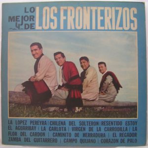 Lo Mejor De LOS FRONTERIZOS The Best Of LP RECORD Mexican folklore folk rare