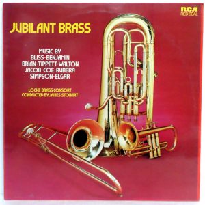Locke Brass Consort conducted by James Stobart – Jubilant Brass LP Brass Band