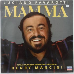 Luciano Pavarotti / Henry Mancini –  Mamma LP Popular Italian Songs Decca 1984