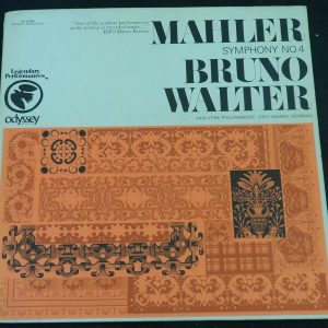 Mahler – Symphony No.4 Halban – Soprano Walter Odyssey 32 16 0025 lp ex