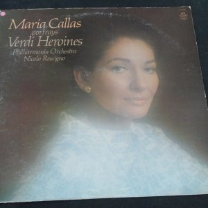 Maria Callas – Portrays Verdi Heroines . Nicola Rescigno  Angel 35763 lp