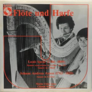 Martin Ulrich Senn / Chantal Mathieu – Works for Flute and Harp LP Jecklin 548