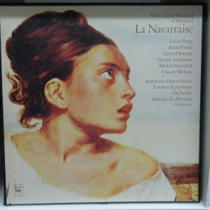 Massenet ‎- La Navarraise Antonio De Almeida Columbia ‎ M 33506 Box lp ex
