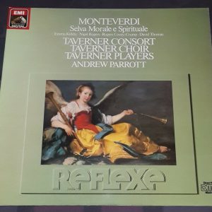 Monteverdi Selva Morale E Spirituale   Parrott   EMI 1C 067 1435391 lp EX