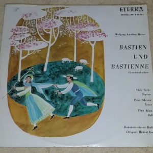 Mozart – Bastien Und Bastienne  Helmut Koch  ETERNA 8 20 551 LP EX 1966