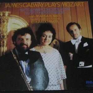Mozart Flute Harp Concertos Galway / Robles RCA RL 25181 lp