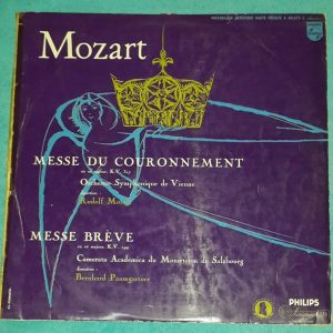 Mozart Missa Brevis / Coronation Philips A 00375 L  LP