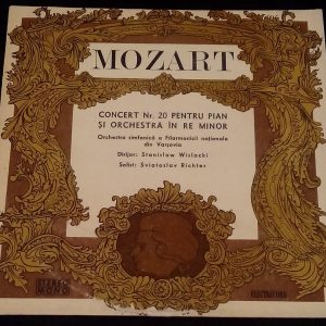 Mozart Piano Concert Schumann Toccata Noveletta Wislocki Richter Electrecord LP