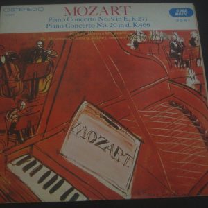 Mozart Piano Concertos Hager /  Blumental   Everest SDBR 3381 LP EX