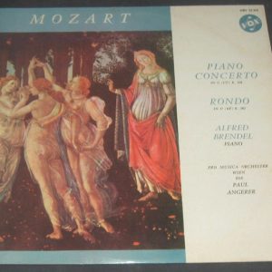 Mozart  Piano concerto , Rondo .  Brendel , Angerer . VOX GBY 12.110 lp 1962