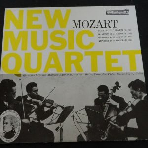 Mozart Quartets – New Music Quartet Columbia P 14172 usa lp EX