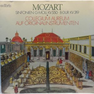 Mozart – Symphonies KV 550 / KV 319 LP Collegium Aureum Ex Libris EL 16634 RARE