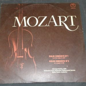 Mozart Violin Concerto No 1 / 5 Goehr Parikian MMS-2206 lp ex