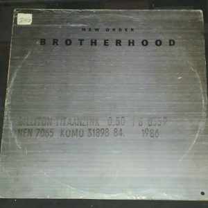 New Order ‎- Brotherhood   FACT 150  Israeli  LP Israel Rare !