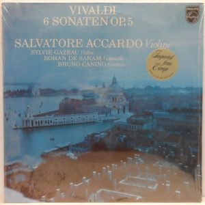 PHILIPS 9500 396 Salvatore Accardo – Vivaldi 6 Sonaten Op. 5 Sylvie Gazeau LP