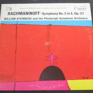 Rachmaninoff – Symphony No. 2 Steinberg Pittsburgh Command lp Gatefold 1963 EX