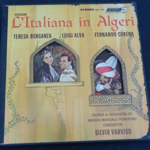 Rossini ‎- L’Italiana In Algeri  Varviso  London OSA 1375 3 LP Box EX