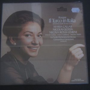Rossini Maria Callas “Il Turco In Italia” Seraphim IB-6095 2 LP Box MINT SEALED