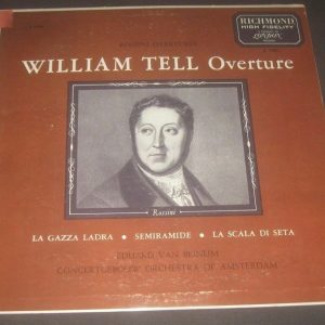 Rossini Overtures Eduard van Beinum Richmond / London  B 19004 LP