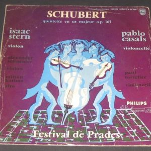 STERN CASALS TORTELIER Scubert String Quintet PHILIPS A 01.188 L lp France 50’s