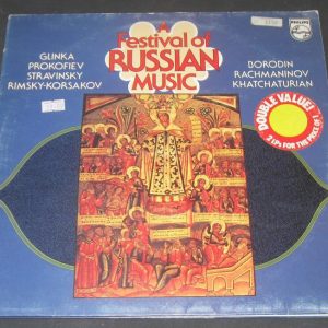 STRAVINSKY/ PROKOFIEV/ RIMSKY-KORSAKOV etc Festival Russian Music PHILIPS 2 lp