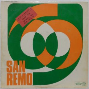 San Remo Festival 1969 LP Rare Israeli press BOBBY SOLO RITA PAVONE FRANCO SAY