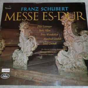 Schubert : Mass In E Flat D. 950 Leinsdorf   Capitol‎ 1 C 053-80 005 lp EX