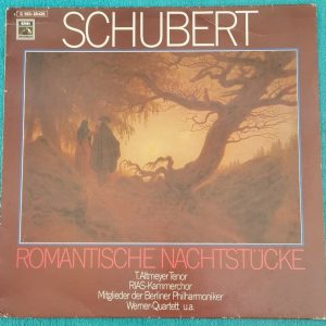 Schubert ‎- Romantische Nachtstücke  Altmeyer ,  Werner Quartett  EMI ‎ LP EX