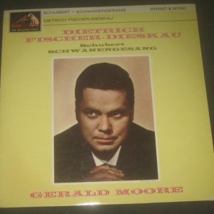 Schubert Schwanengesang Fischer-Dieskau Gerald Moore EMI HMV ALP 1993 LP EX