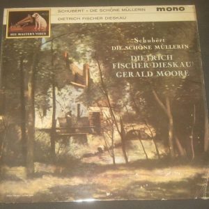 Schubert die Schone Mullerin Fischer-Dieskau , Gerald Moore HMV ALP 1913 LP