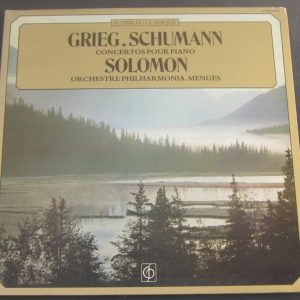 Solomon – Menges : GRIEG / SCHUMANN Piano concerto MFP lp