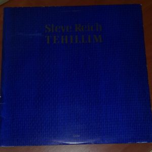Steve Reich – Tehillim ECM Records ECM-1-1215 LP EX