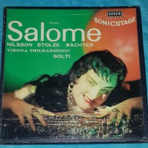 Strauss – Salome Nilsson Wachter  Solti  Decca MET 228-9 2 LP Box