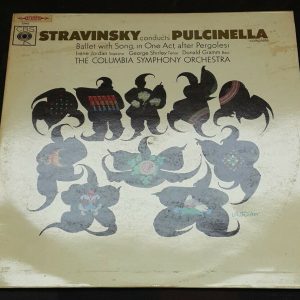 Stravinsky Pulcinella CBS ‎SBRG 72452 lp