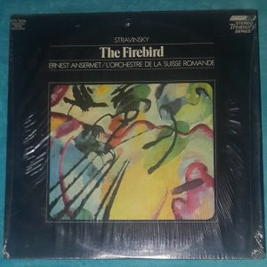 Stravinsky ‎– The Firebird  Ansermet   London STS 15139 LP EX