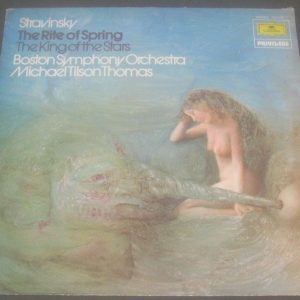 Stravinsky The Rite Of Spring / King Of Stars Tilson Thomas DGG 2535222 LP EX