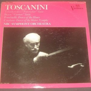 TCHAIKOVSKY Nutcracker Suite BIZET Carmen Suite Etc . Toscanini RCA VIC 1263 LP