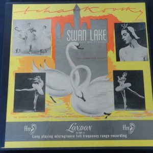 Tchaikovsky ‎– Swan Lake  Fistoulari  London  LL 565/66 2 LP Box ex