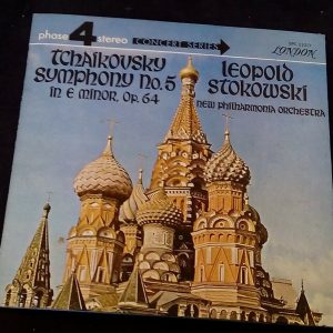 Tchaikovsky Symphony No. 5 Stokowski LondonSPC 21017 LP