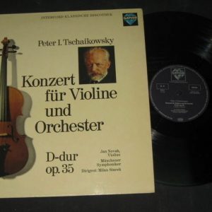 Tchaikovsky VIOLIN / novak / munch ph / starek  Saphir  lp