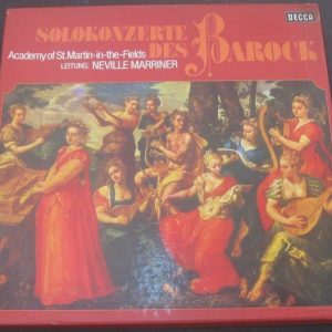 Telemann Gabrieli Vivaldi Händel Cherubini Corelli / Marriner DECCA 2 LP BOX