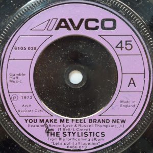 The Stylistics – You Make Me Feel Brand New / Only For The Children 7″ 1974 soul