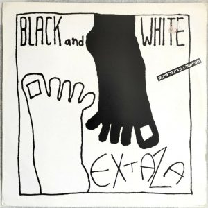 Various – Black And White Extaza 12″ Comp RARE Israel 1986 RUN DMC Joyce Sims