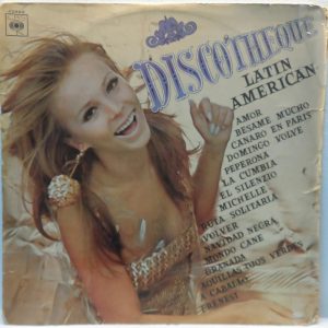 Various – Discotheque Latin America LP comp Lucio Milena Carmen Rivero Leo Dan