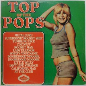 Various – Top Of The Pops Vol. 24 LP Rare Israel Pressing 1972 Elton John