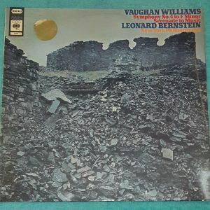 Vaughan Williams – Symphony No. 4 / Serenade  Bernstein  CBS S 72727 LP EX
