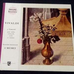 Vivaldi 5 Concerti I Musici Philips  C.7 Gatefold France LP EX